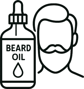 men beard oil icon
