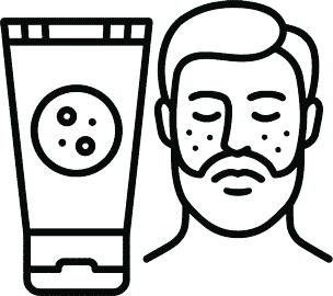 Men Facial Cleansing Scrub icon