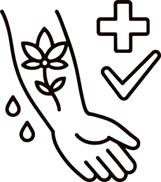 Better healing, fewer touch-ups needed